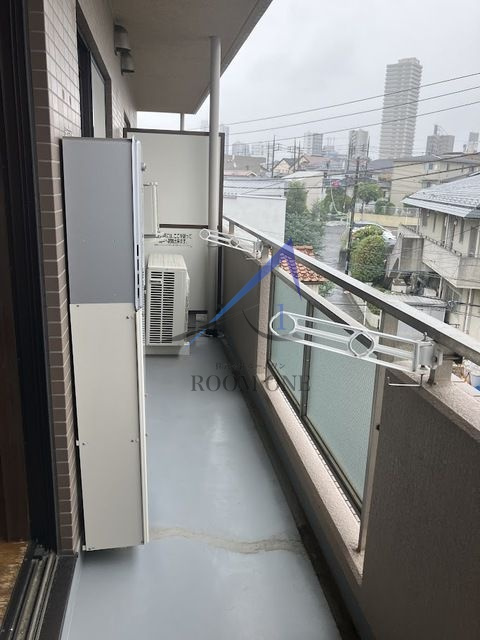 三井フラットのバルコニー|バルコニーです。