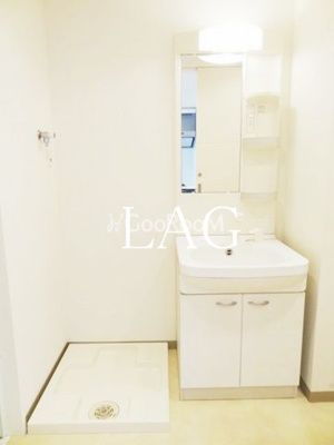 【洗面所】 | ベルドゥムール扇大橋Ⅱ | 独立洗面台です。