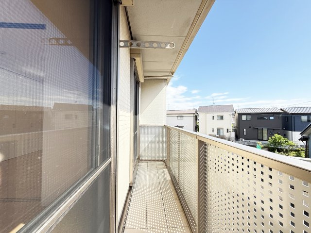 コンフォート B棟のバルコニー