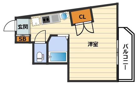 グランピア天神橋の間取り