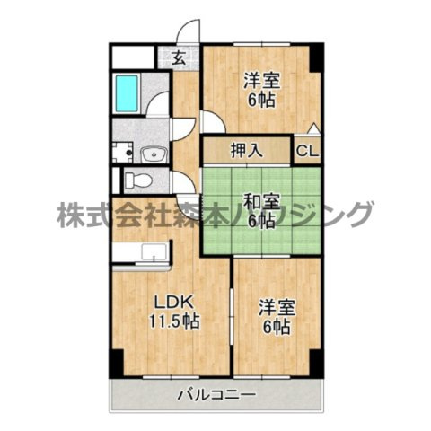 【間取り】 | 　ベルドミール