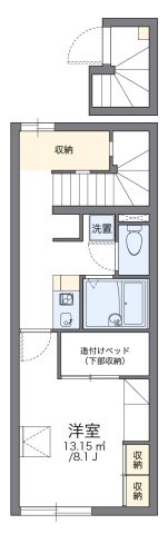 レオパレスエアルの間取り