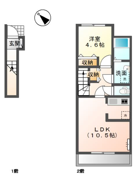 サンセットみずきの間取り