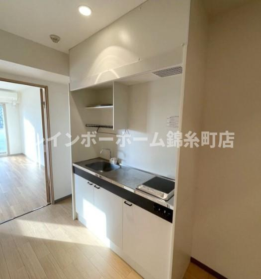 草加市栄町２丁目の賃貸マンションのキッチン