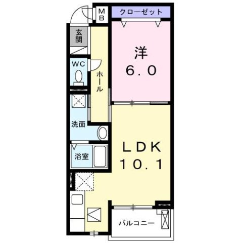 ブライト　セゾンの間取り