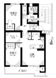 公田ハイツ6号棟の画像