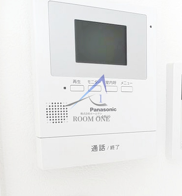 フォンス大森西のセキュリティ|モニター付きインターホンです。