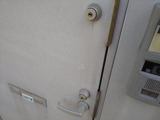 レオパレスヴィラ　ゼルコバの玄関|ダブルロック