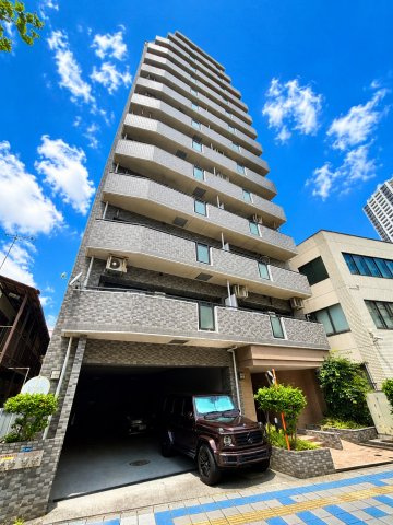 シャンノール金町の外観|重厚感と高級感を兼ね備えた外観デザインが住まいの価値を高めます。