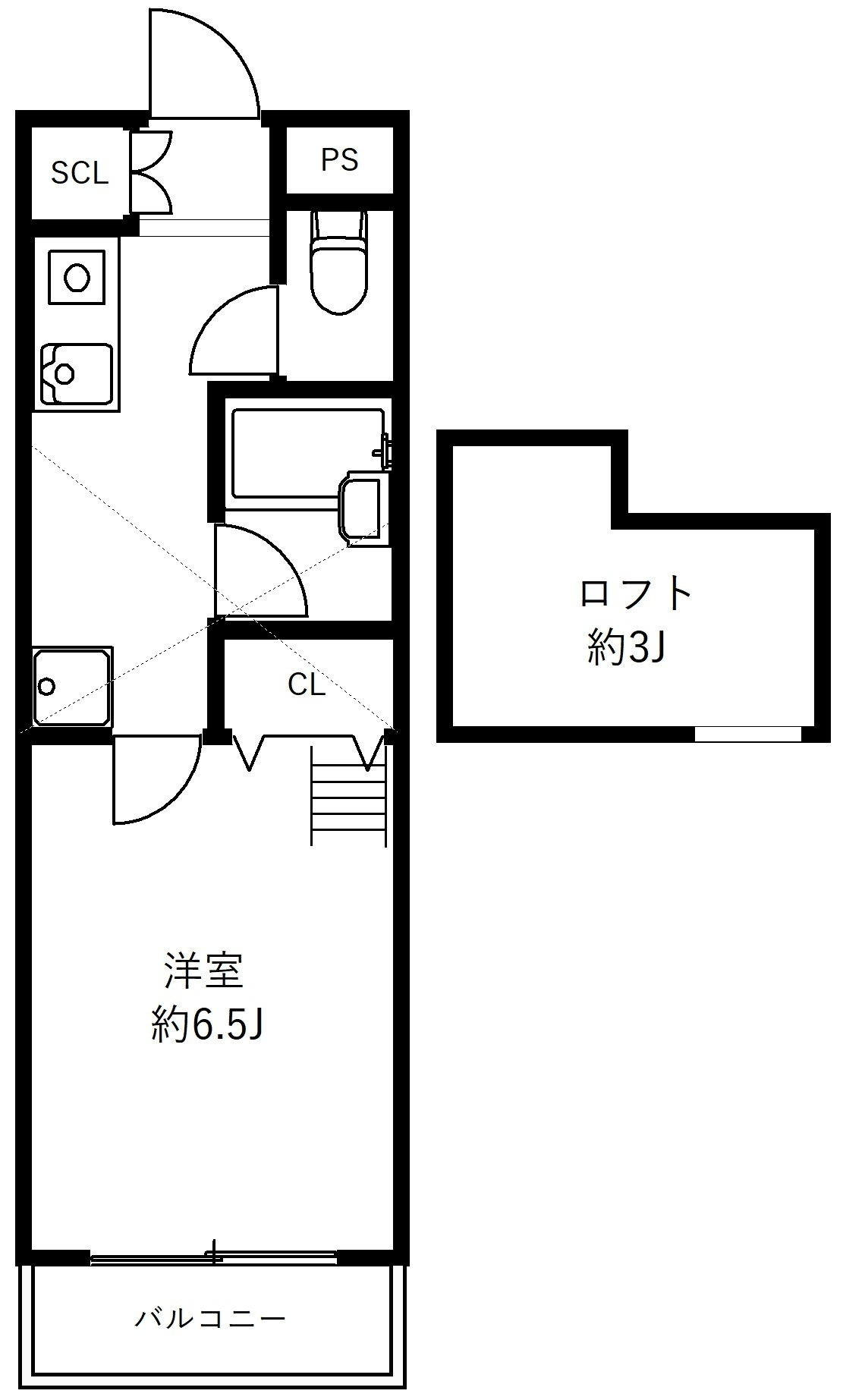 グランシャレー青井の間取り