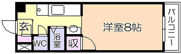 江崎ガーデンビルの間取り