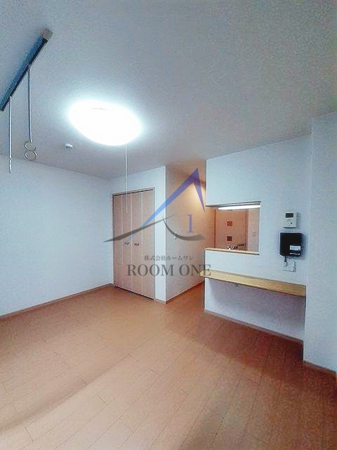 リバーパークＫの居間・リビング|洋室のお部屋です。