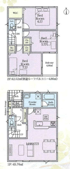 【間取り】 | 3LDKは、リビングダイニングキッチンと3つの居室がある間取り。ファミリー層に非常に人気の高い間取りで、広々としたリビングで家族団らんを楽しみ、個室でプライベートな時間も確保できるのが大きな魅力です。