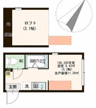 【間取り】 | ハッピネス北池袋