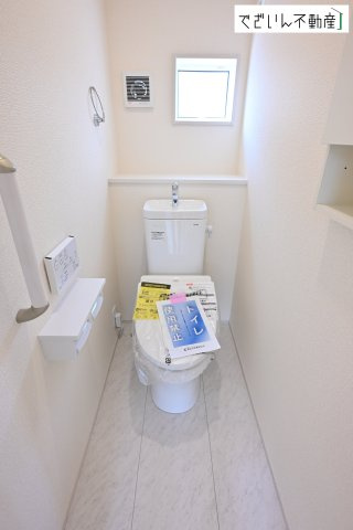 【トイレ】 | blooming garden北本市中丸7丁目　新築住宅 | ≪6号棟≫
現地(2026年8月撮影)