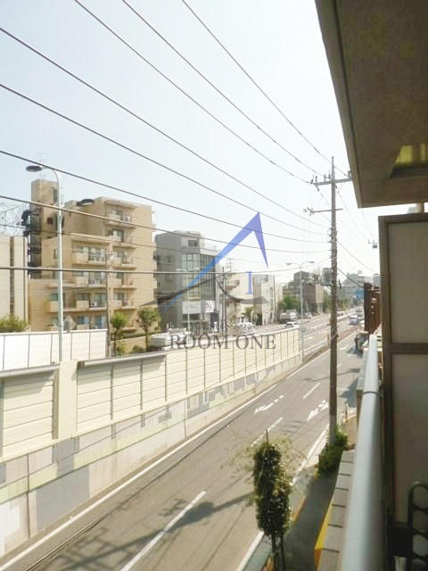 プレール学芸大学弐番館のバルコニー|バルコニーです。