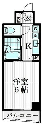 プレール学芸大学弐番館の間取り|間取りです。