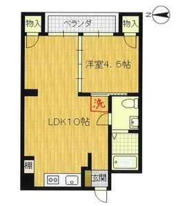 【間取り】 | エバーグリーン新大阪