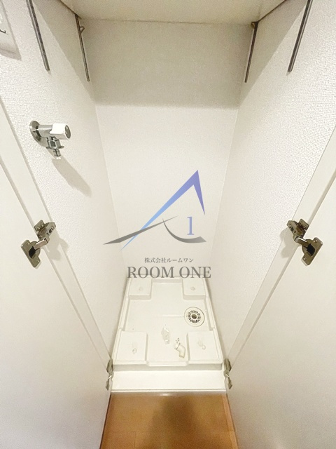 萩中イーストの設備|洗濯機置き場です。