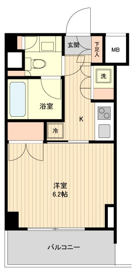 萩中イーストの間取り|間取りです。