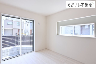 【洋室】 | blooming garden北本市中丸7丁目　【平屋】新築住宅 | ≪7号棟≫
現地(2026年8月撮影)