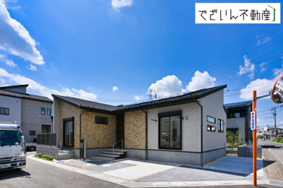 【外観】 | blooming garden北本市中丸7丁目　【平屋】新築住宅 | ≪7号棟≫
現地(2026年8月撮影)