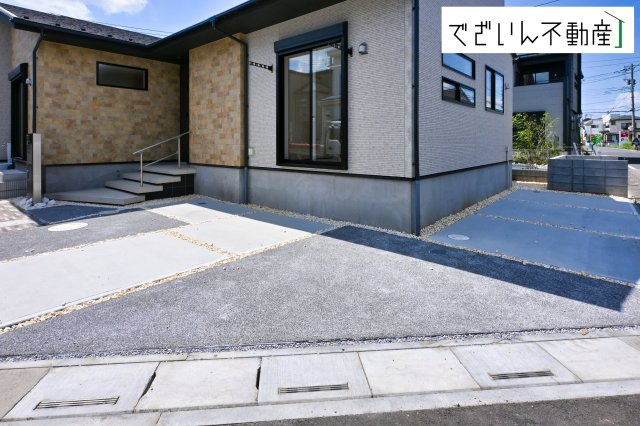 【外観】 | blooming garden北本市中丸7丁目　【平屋】新築住宅 | ≪7号棟≫
現地(2026年8月撮影)