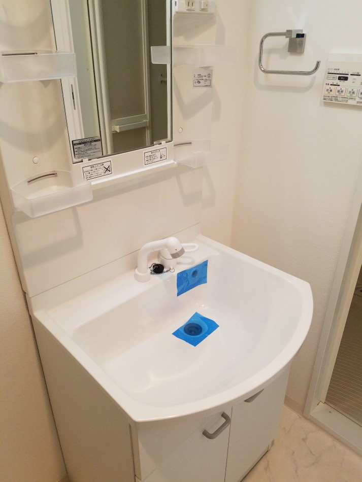 ライジングプレイス両国二番館の洗面所
