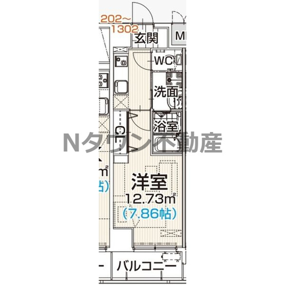【間取り】 | ザ・ラウンジ大須 | 間取りです。