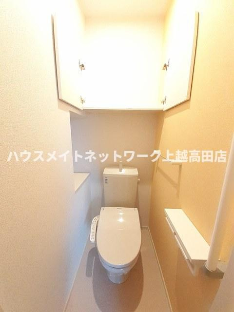 シエル・ブルーＣのトイレ|温水洗浄暖房便座