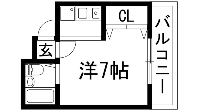 【間取り】 | キャピタルハウス栄町