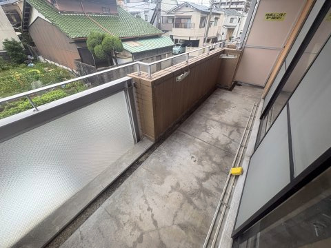 パシフィックマンションⅢのバルコニー
