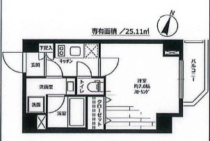 グラントゥルース本郷の間取り