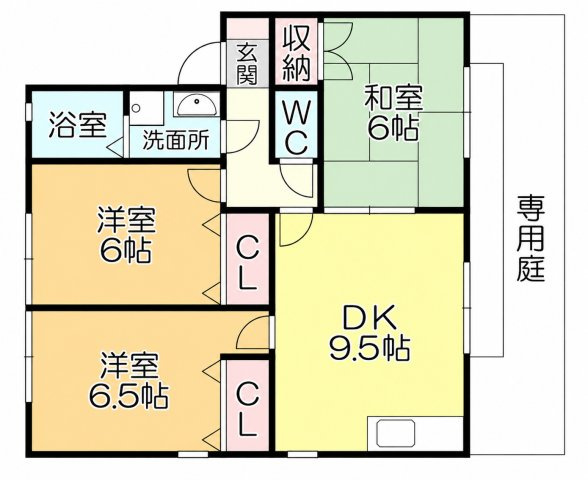 ピュアドームⅠの間取り
