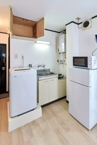 AP182 OLA COURT 西田辺 (オラコート西田辺) 403のキッチン|



