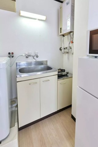 AP182 OLA COURT 西田辺 (オラコート西田辺) 403のキッチン|



