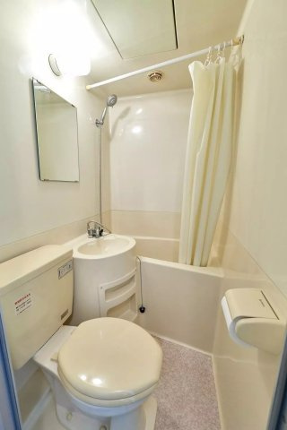 AP182 OLA COURT 西田辺 (オラコート西田辺) 403の浴室|



