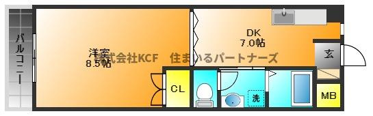 クラウンVの間取り