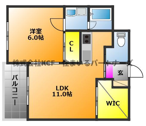 すかる梅満の間取り