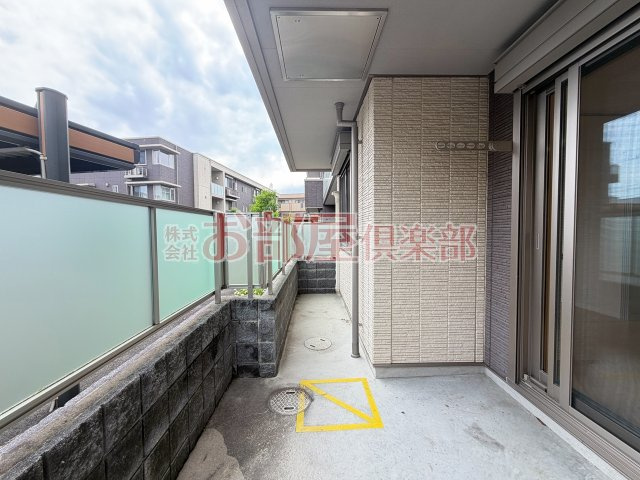MAST東櫛原　C棟のバルコニー|※別号室のお写真です