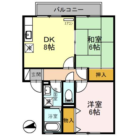 【間取り】 | クレベール上牧