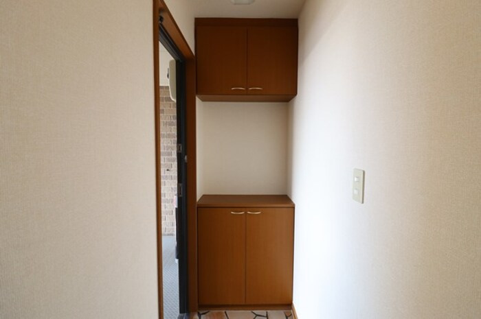 神栖町モンプチの玄関|シューズボックス