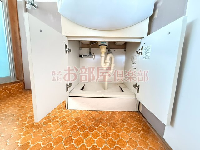 辻コーポの独立洗面台