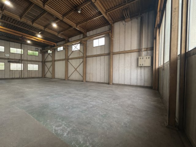 平野区加美東1丁目の内装|【1階工場】大型の機械や作業台なども配置しやすいゆとりがあります◎