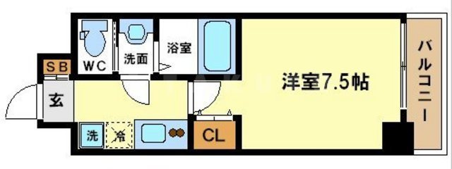 ミア・カーサあわざの間取り|ミア・カーサあわざ　開放感あり間取り