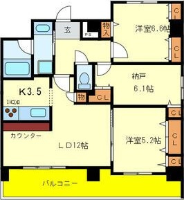 PRESTANCE香里の間取り