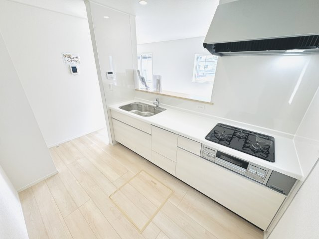 Cradle Garden邑楽町鶉第7　新築住宅 1号棟のキッチン