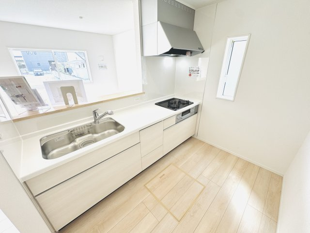 Cradle Garden邑楽町鶉第7　新築住宅 1号棟のキッチン