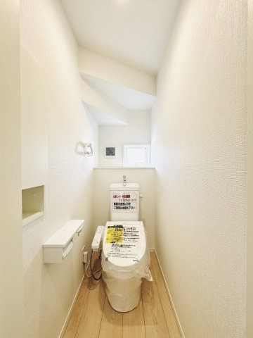 Cradle Garden邑楽町鶉第7　新築住宅 1号棟のトイレ