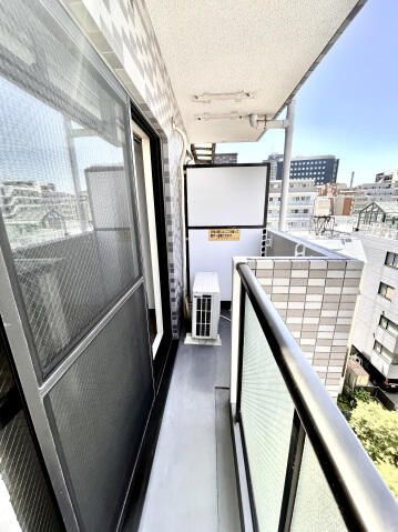スカイコート文京小石川のバルコニー
